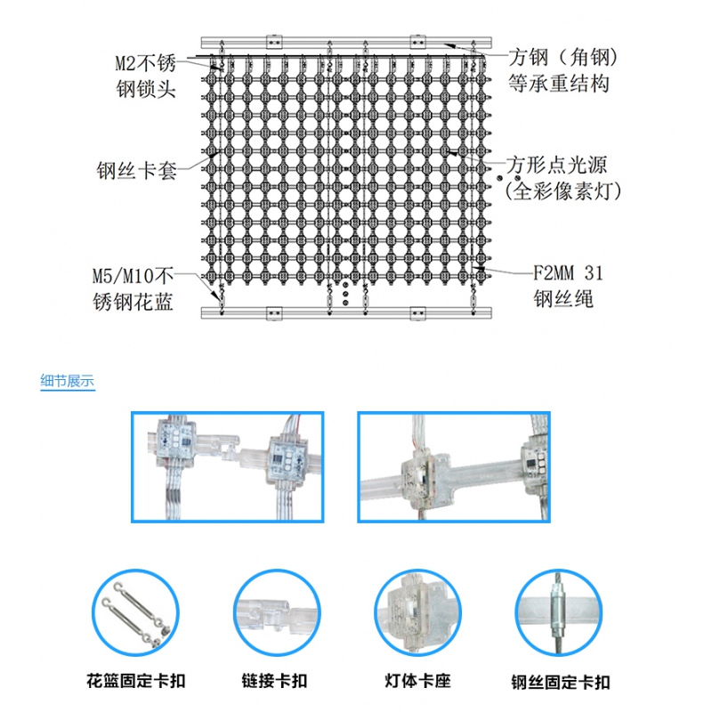 P62.5全彩網(wǎng)格屏，網(wǎng)格軟屏，戶(hù)外LED網(wǎng)格屏